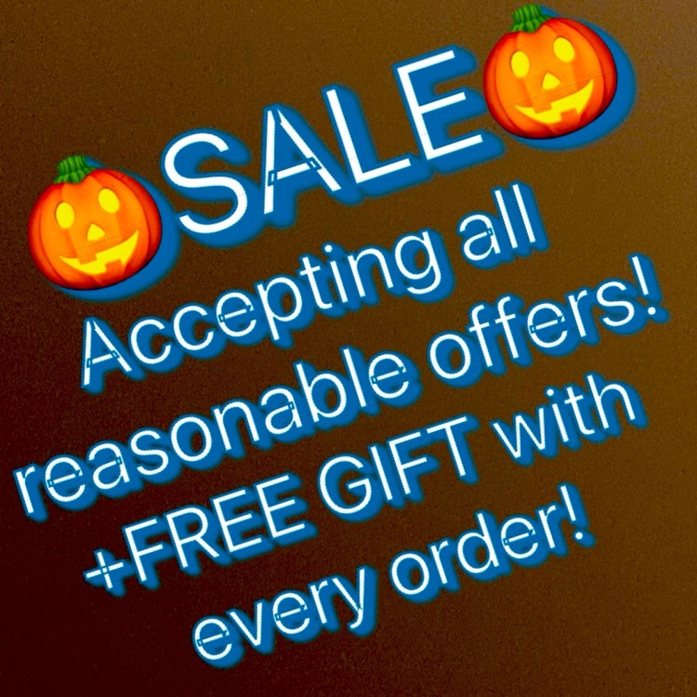 Mega Sale+ GIFT W/ORDER Everything must go! Accepting all reasonable offers!